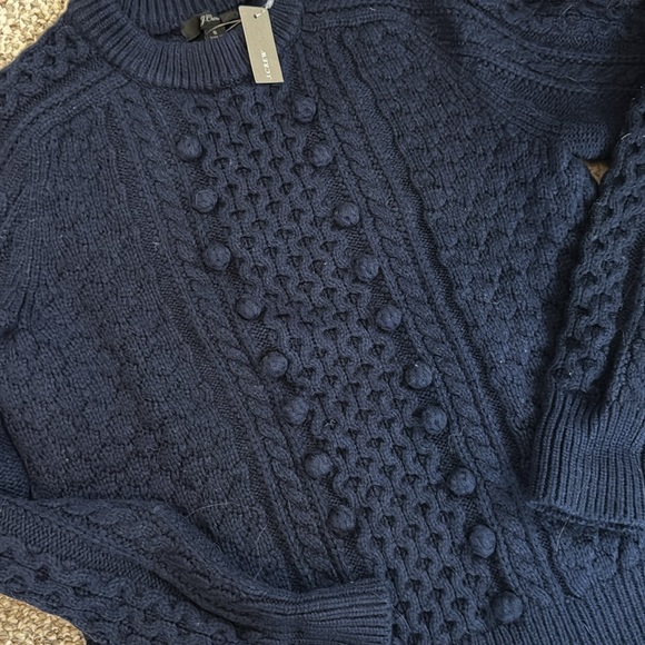 NWT j crew navy sweater - Picture 3 of 4